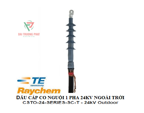 Đầu cáp co nguội 1 pha 24KV ngoài trời - Raychem