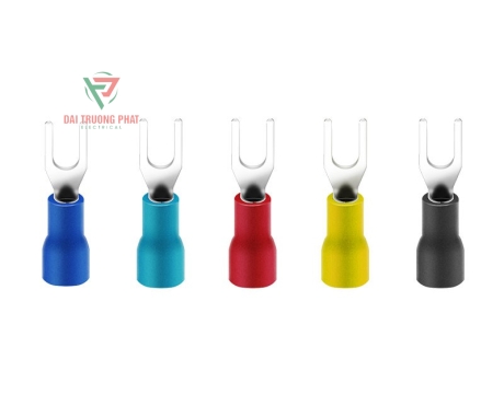 Đầu cosse chỉa phủ nhựa SV