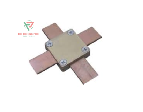 Kẹp băng đồng 4 ngã hình chữ thập